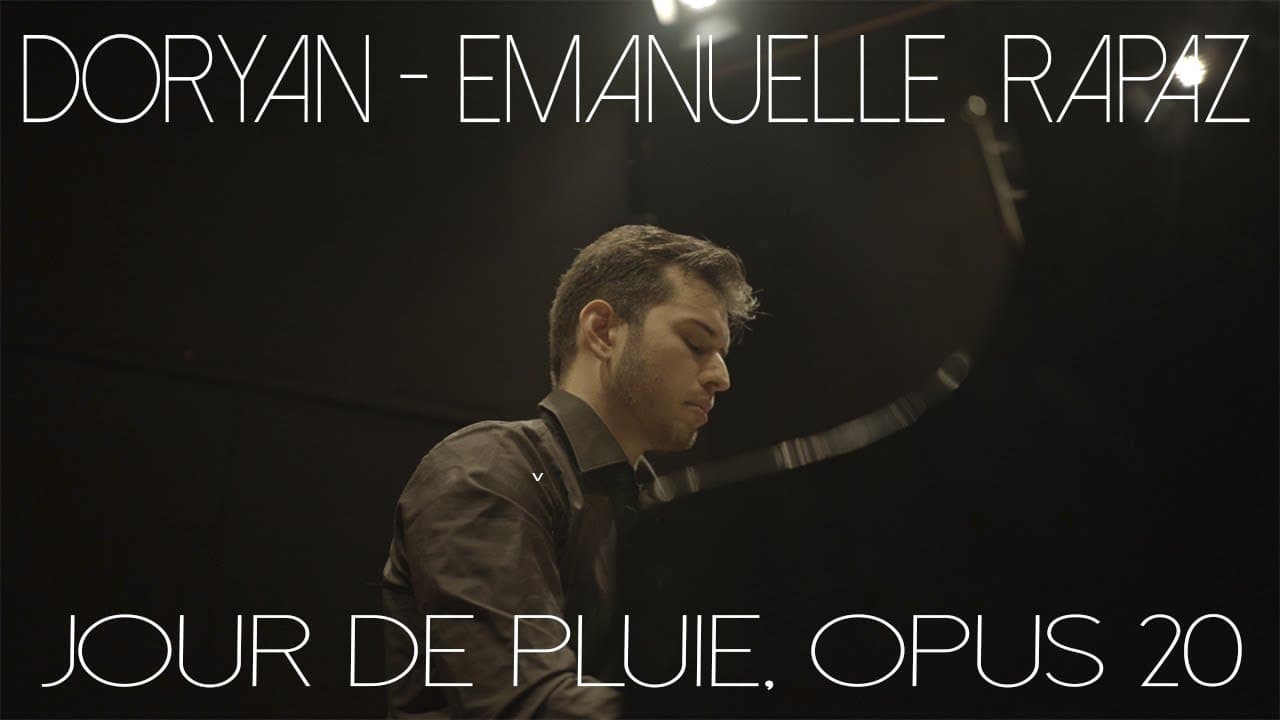 Doryan Emmanuel Rappaz au piano, profil